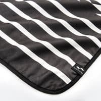 Slowtide Maze Quick-Dry Park Blanket- Black and White
